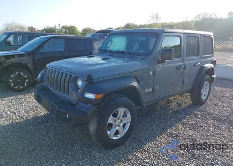 2018 Jeep Wrangler Unlimited Sport S 4X4 from USA, damaged, VIN 1C4HJXDG3JW253182